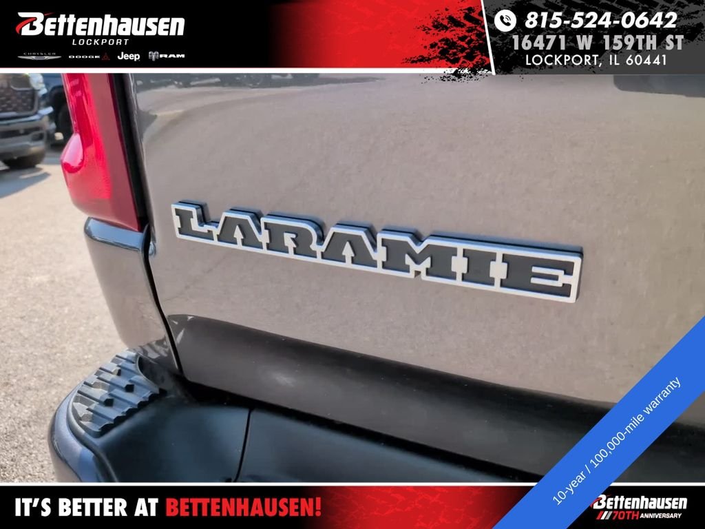 New 2026 Granite Crystal Metallic Clear-Coat Exterior Paint RAM Laramie image 8