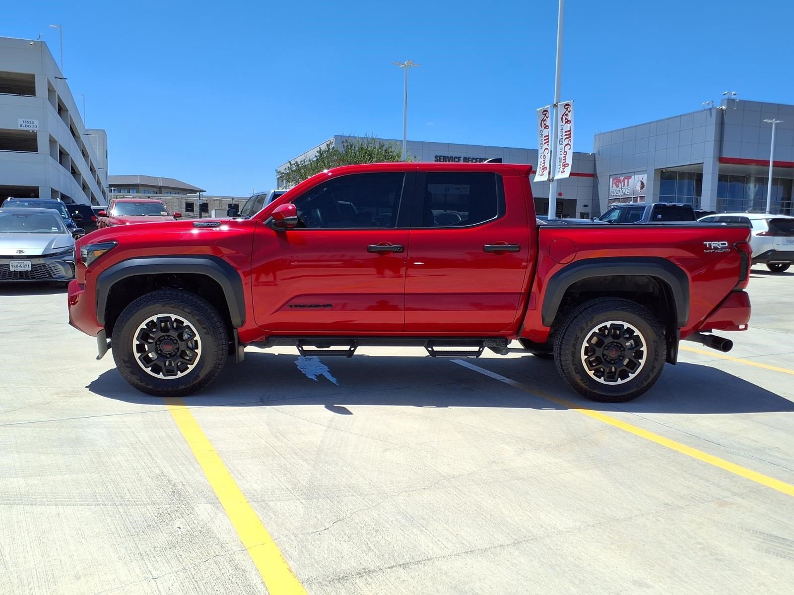 Used 2024 SUPERSONIC RED Toyota TRD OFF ROAD HYBR image 8