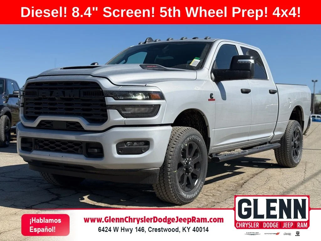 New 2026 Silver-Zynith Exterior Paint RAM Tradesman image 1