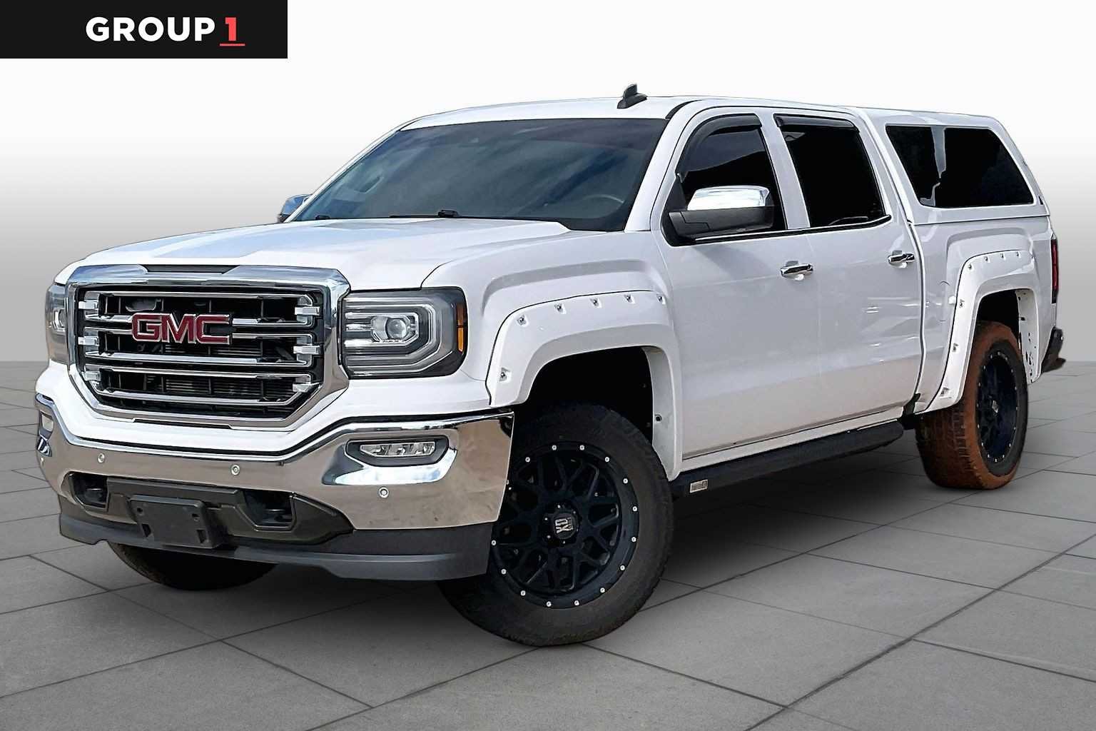 2016 GMC Sierra 4WD Crew Cab Short Box SLT w/R8J's photo