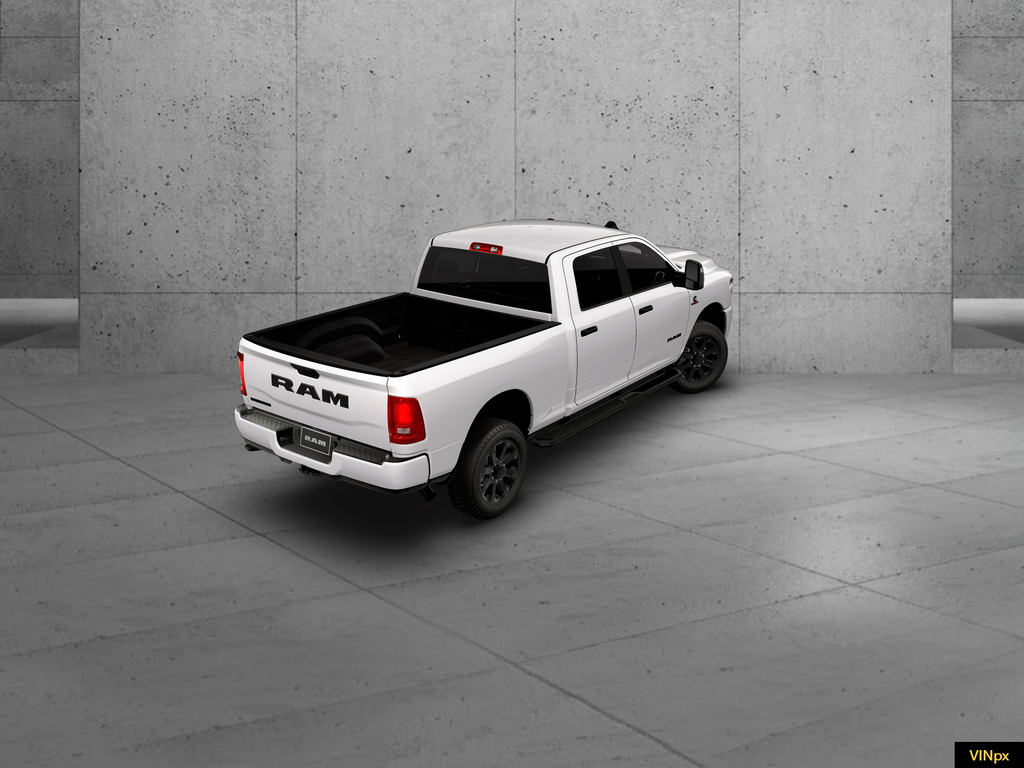 New 2026 Bright White Clear-Coat Exterior Paint RAM Big Horn image 13