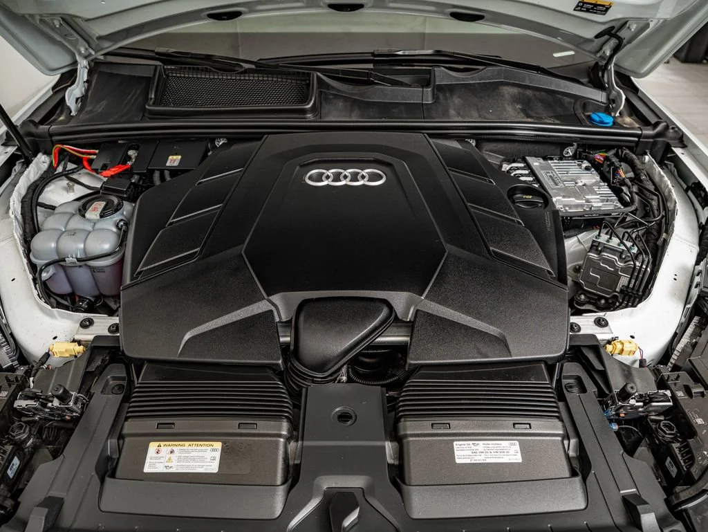 Used 2025 Glacier White Metallic Audi 55 Premium Plus image 40