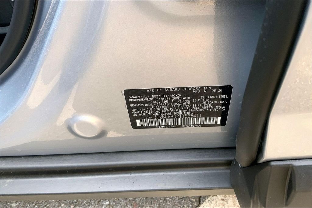 New 2026 ICE SILVER METALLIC Subaru Premium image 14