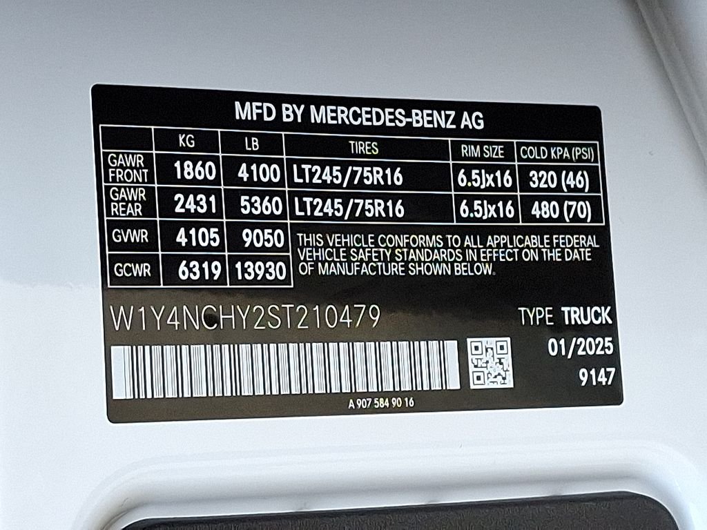 2025 Mercedes-Benz Sprinter Cargo Van Base - Photo 20