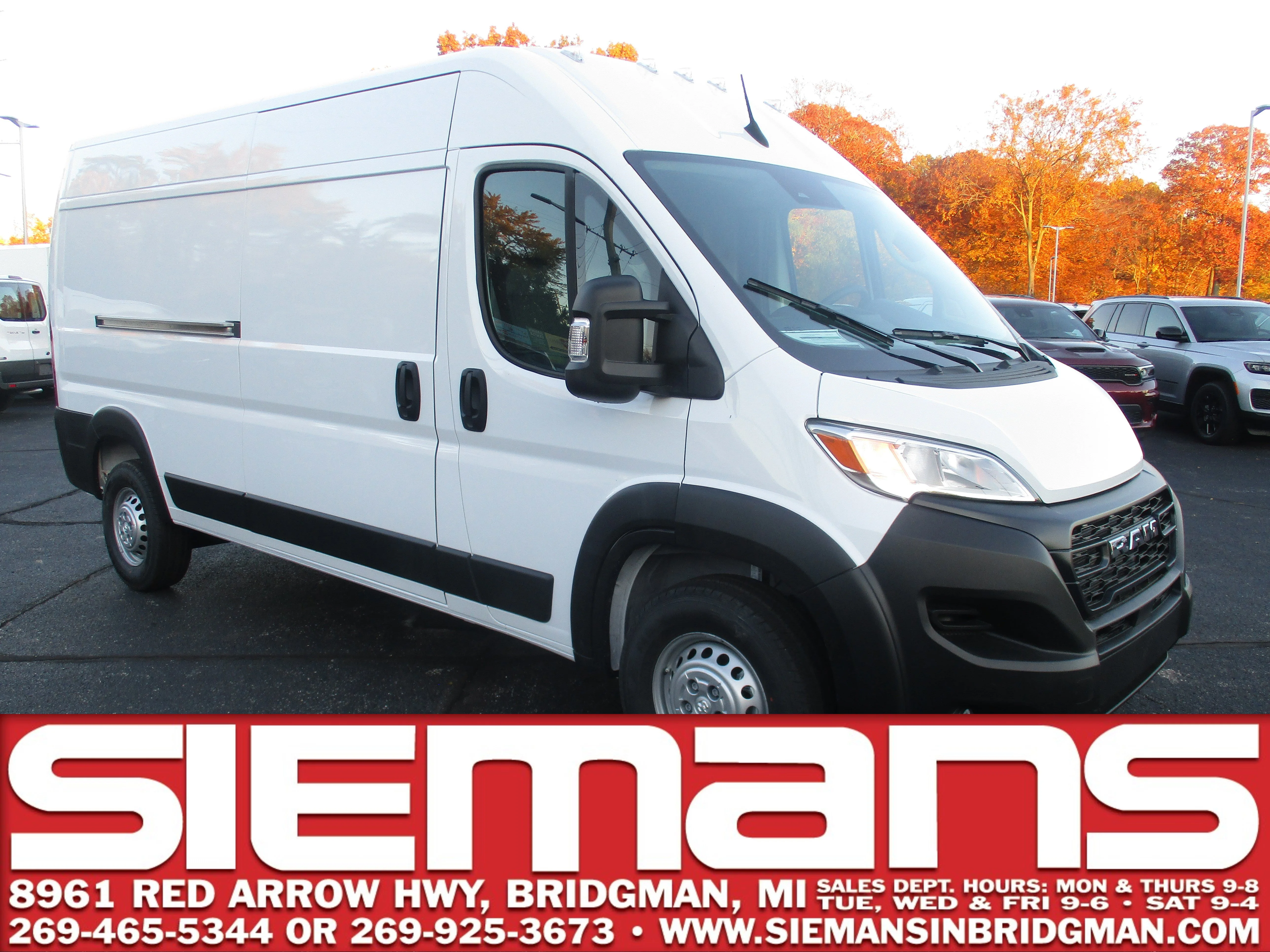 2026 RAM ProMaster 3500 Tradesman 159" WB High Roof's photo
