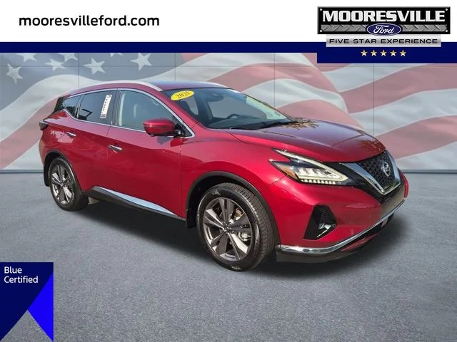 Used 2021 Red Nissan Platinum image 1