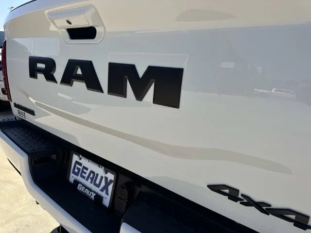 New 2027 Bright White Clear-Coat Exterior Paint RAM Laramie image 21