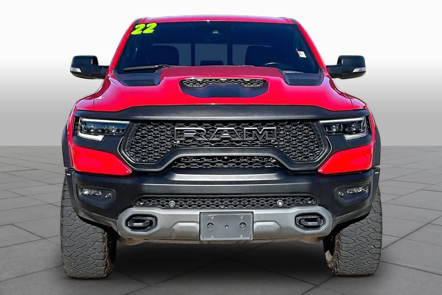 Used 2022 Flame Red Clearcoat Ram TRX image 9