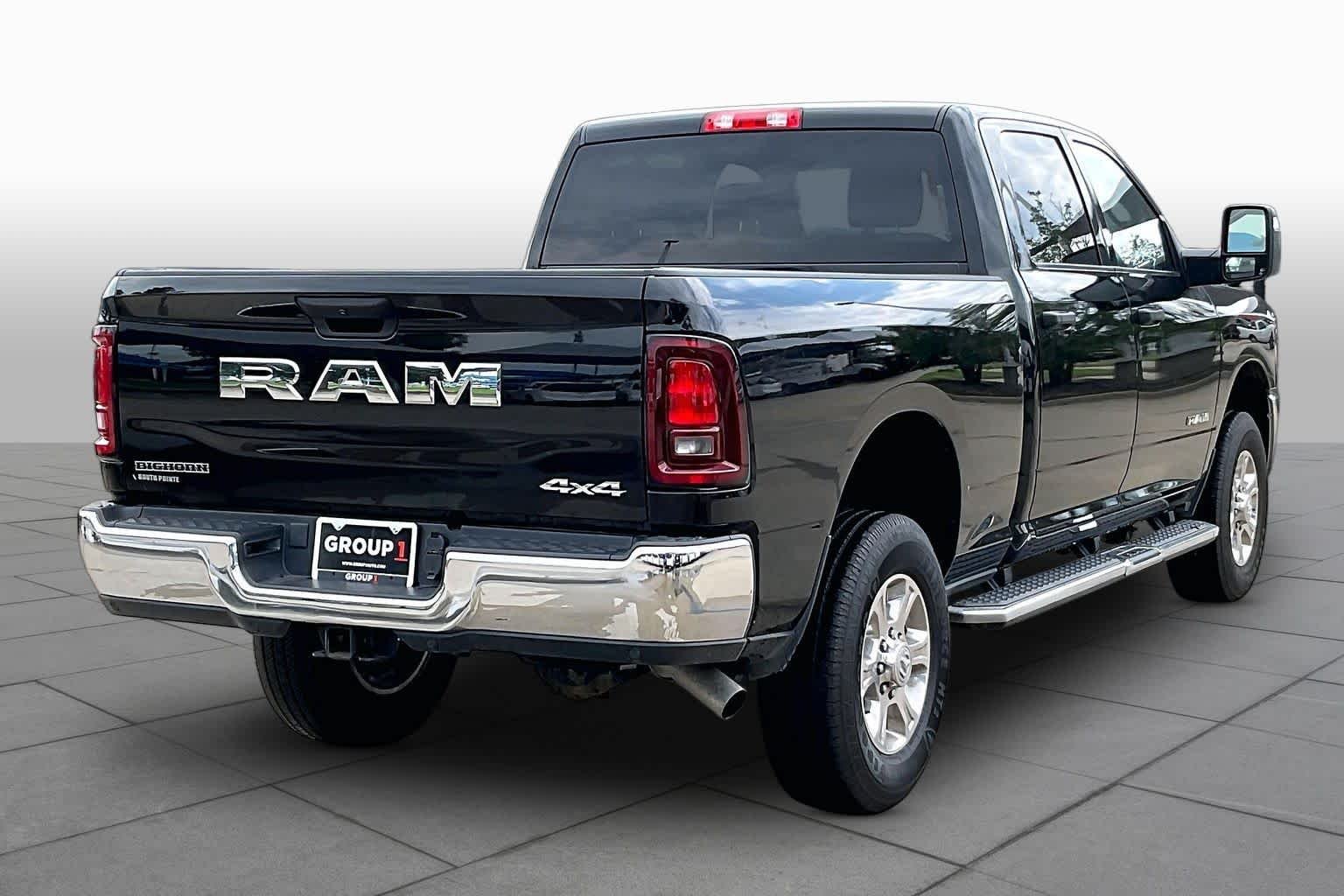 Used 2025 Diamond Black Crystal Pearlcoat Ram Big Horn image 13