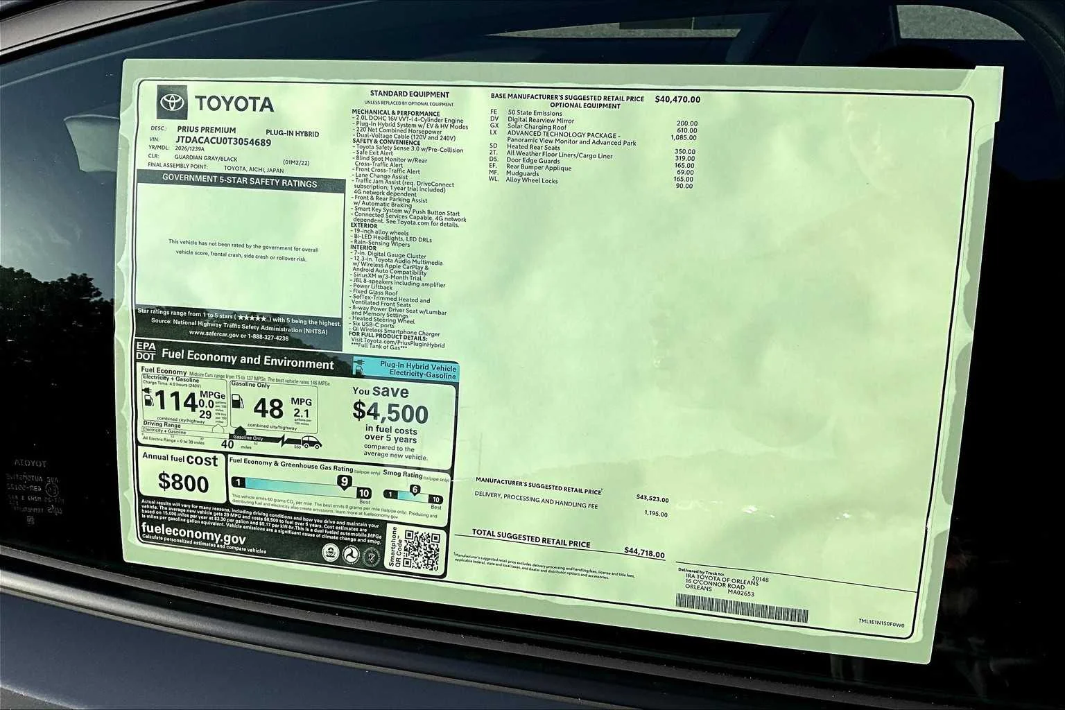 2026 Toyota Prius Plug-in Hybrid XSE Premium - Photo 22