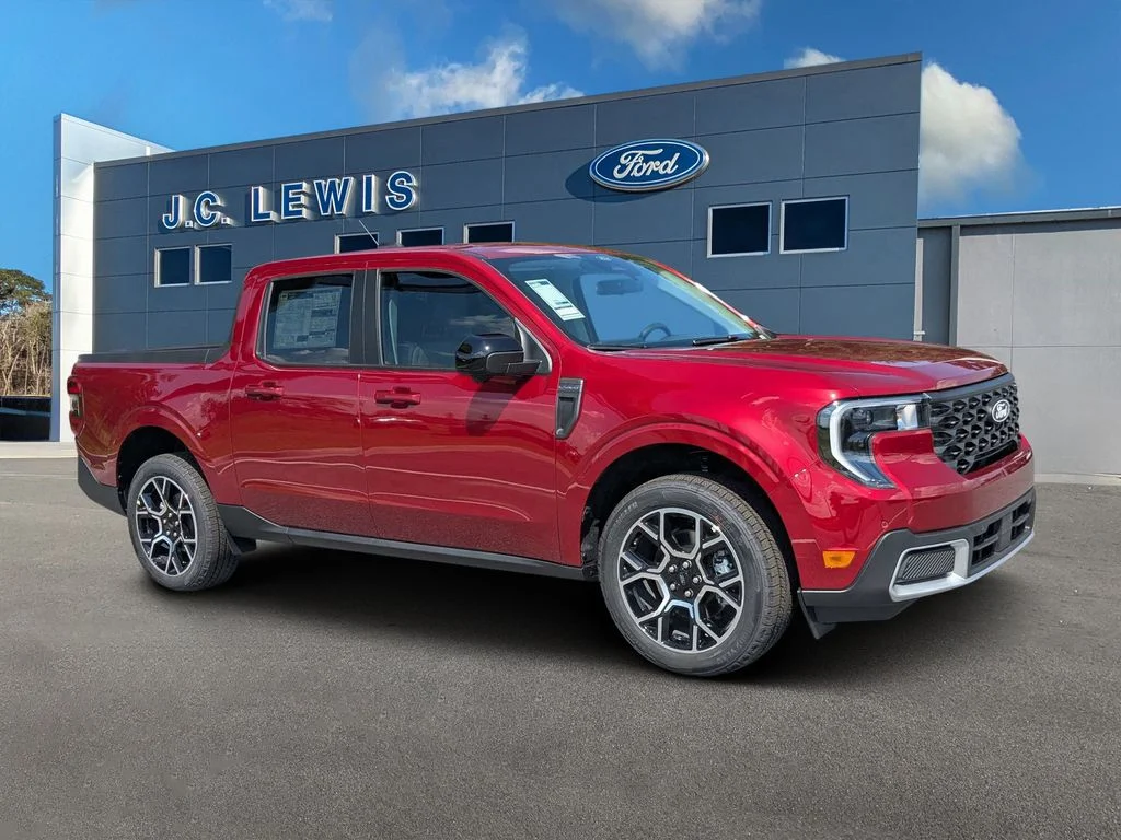 New 2026 Ruby Red Metallic Tinted Clearcoat Ford Lariat image 1