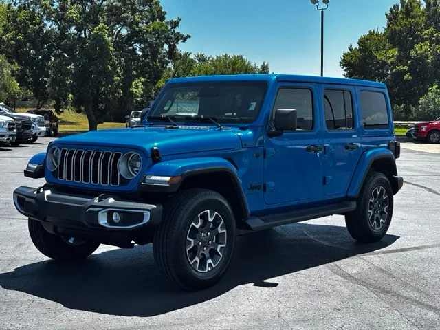 New 2026 Hydro Blue Pearl-Coat Exterior Paint Jeep Sahara image 3
