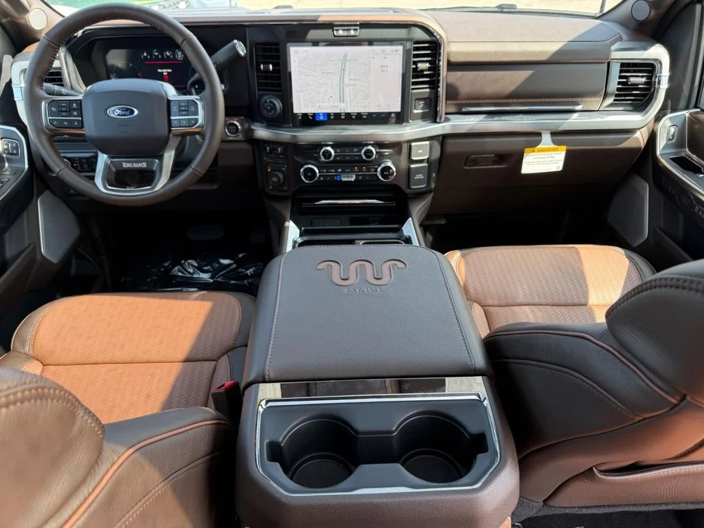 New 2026 Star White Metallic Tri-Coat Ford F-350® King Ranch® image 8
