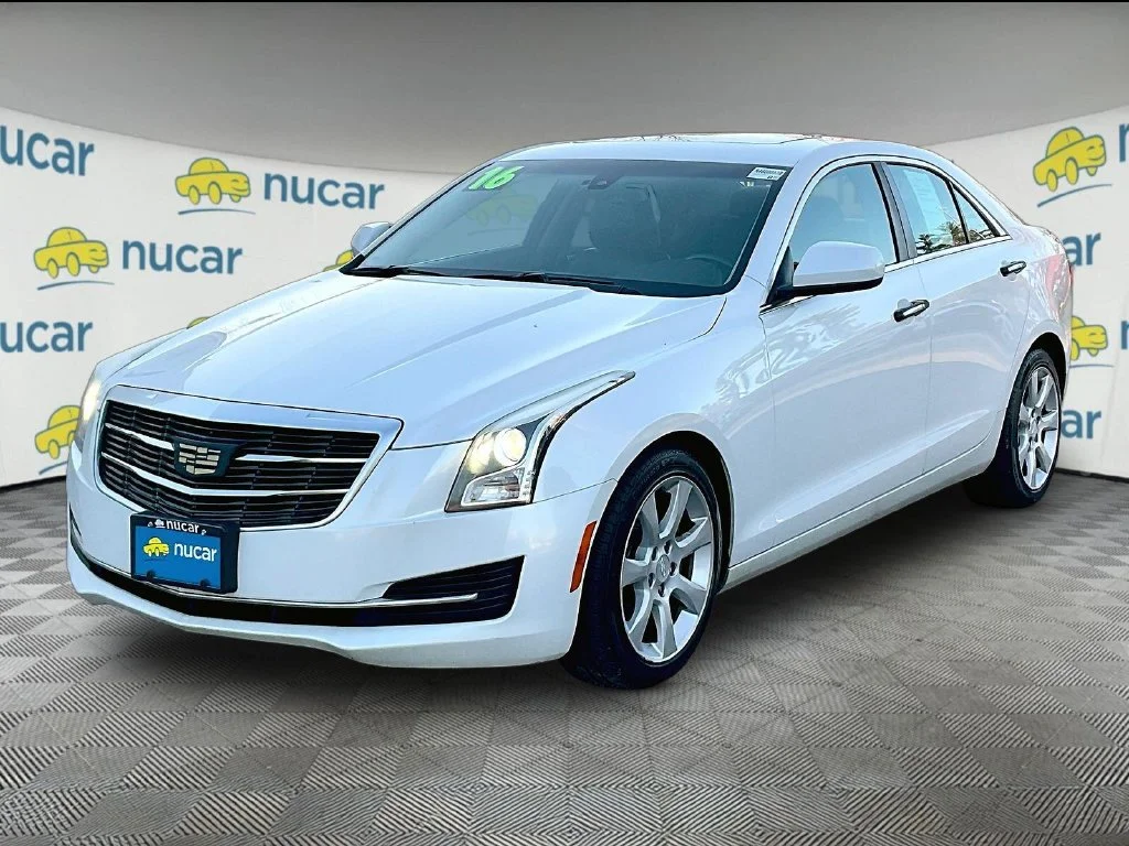 Used 2016 Crystal White Tricoat Cadillac 2.0L Turbo image 3