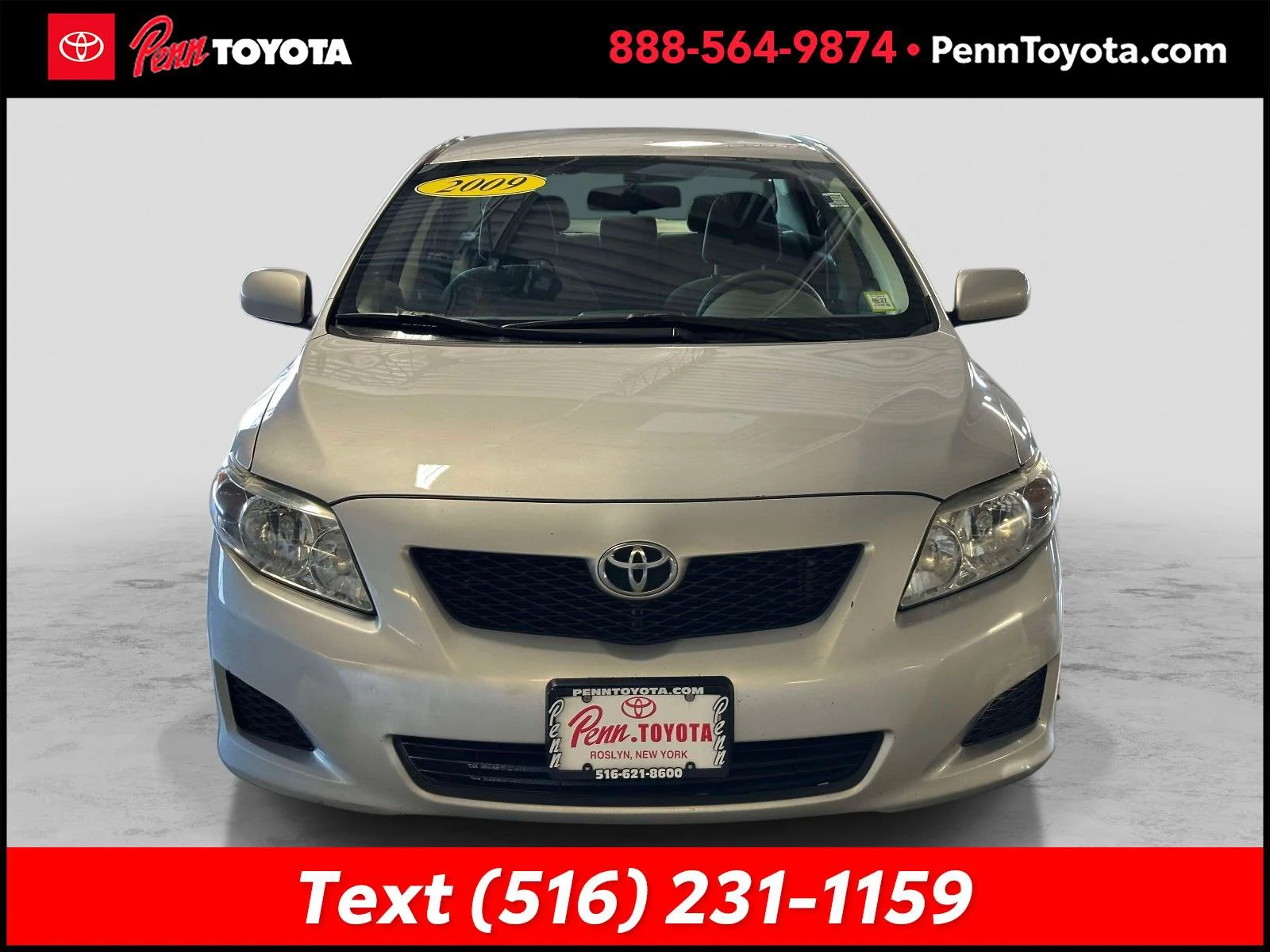 Used 2009 Classic Silver Metallic Toyota LE image 9