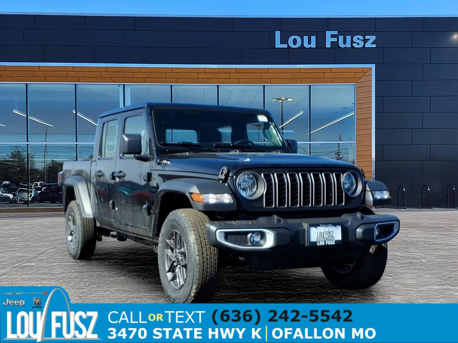 New 2026 Black Clearcoat Jeep Sport image 1