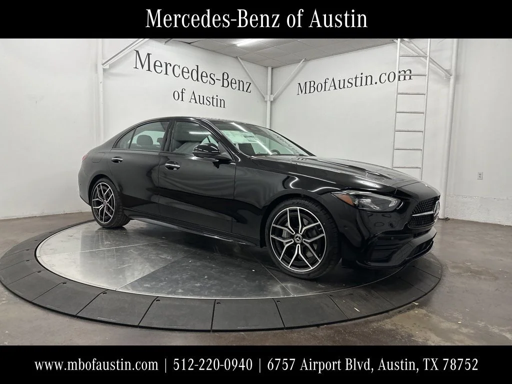 Used 2026 Black Mercedes-Benz C 300 image 1