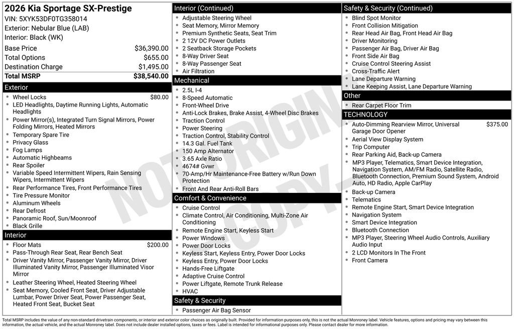 2026 Kia Sportage SX Prestige - Photo 28