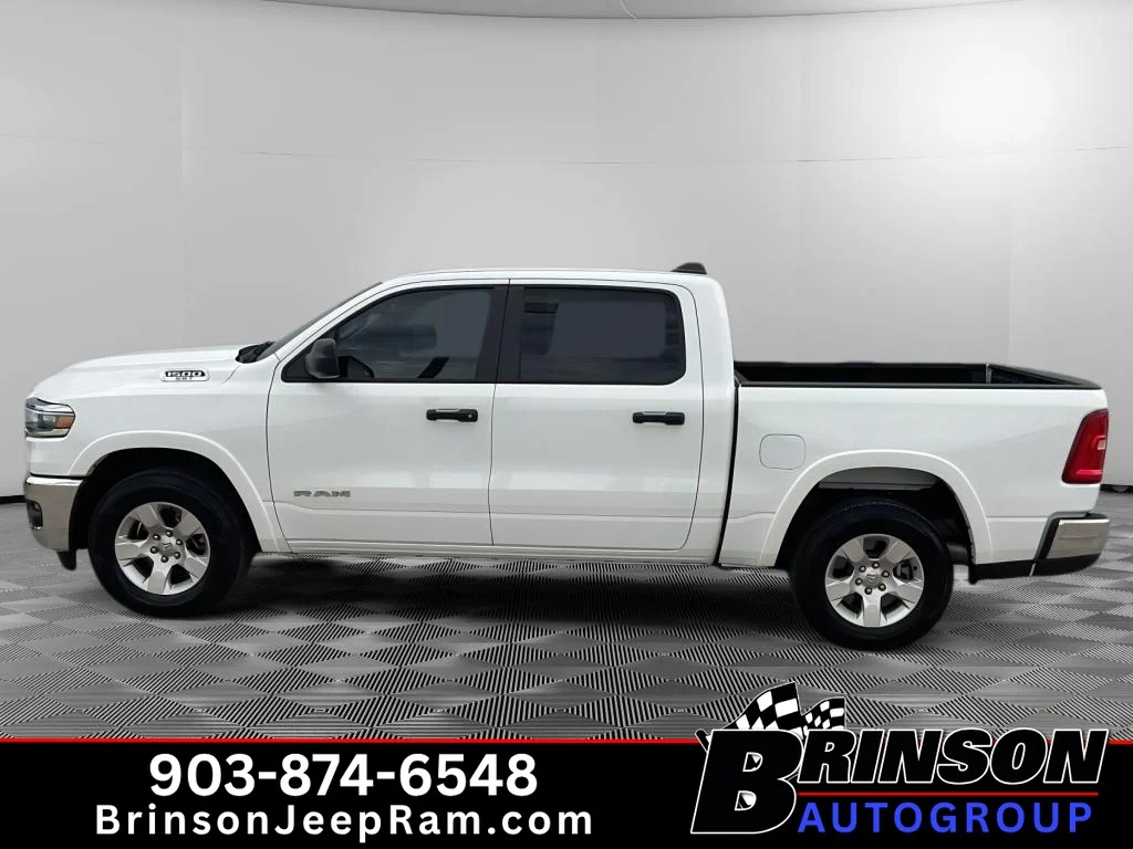 Used 2025 Bright White Clearcoat Ram Big Horn image 4