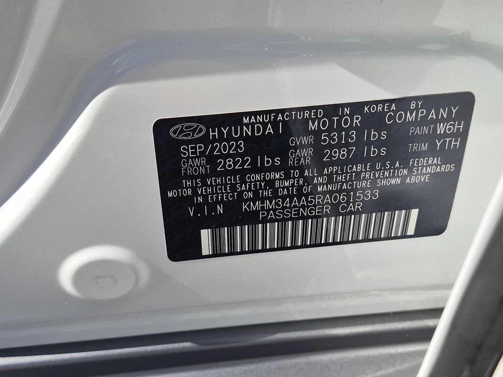 Used 2024 Serenity White Hyundai SEL image 37