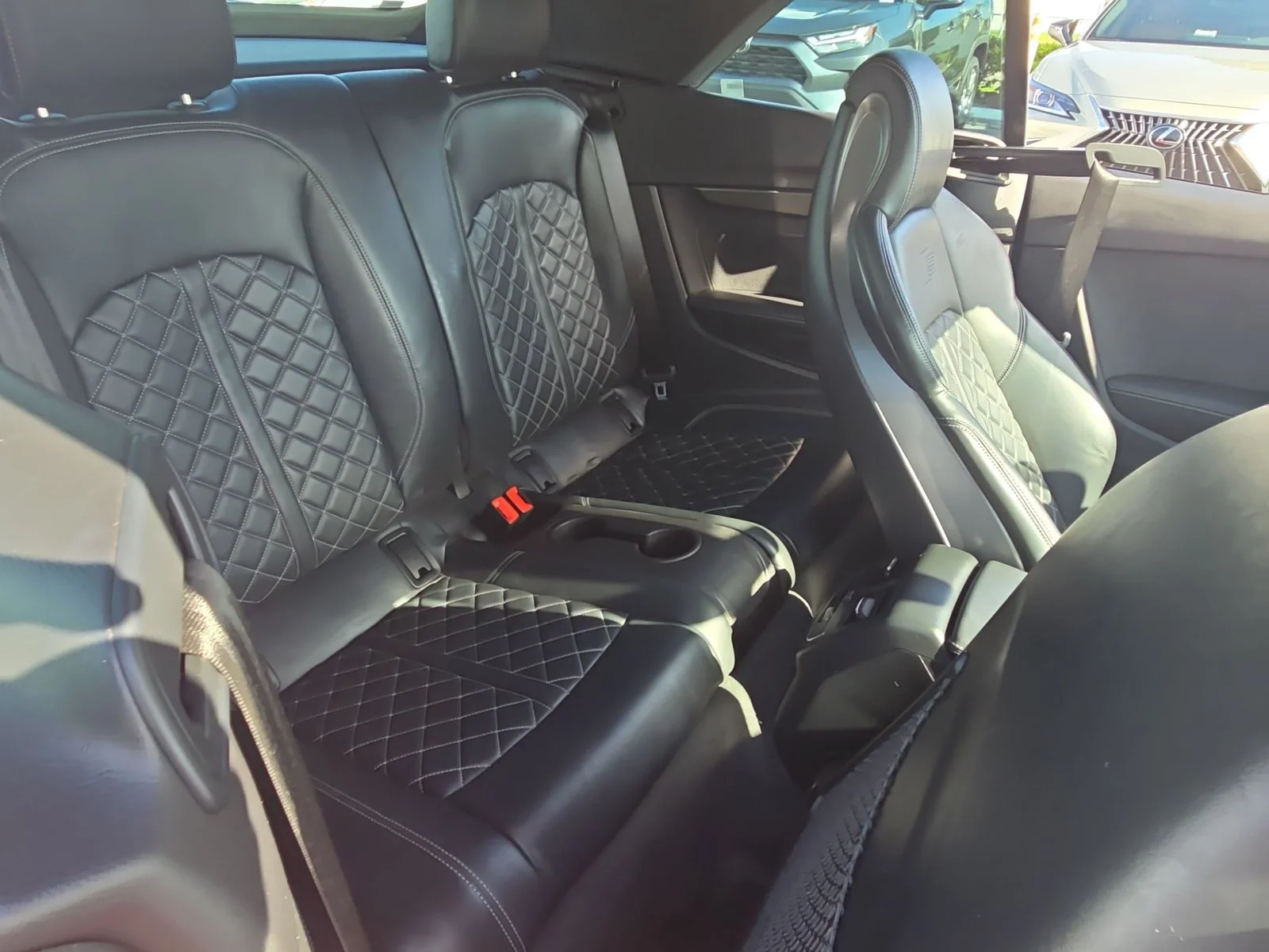 Used 2022 Tango Red Metallic/Black Roof Audi Premium Plus image 19