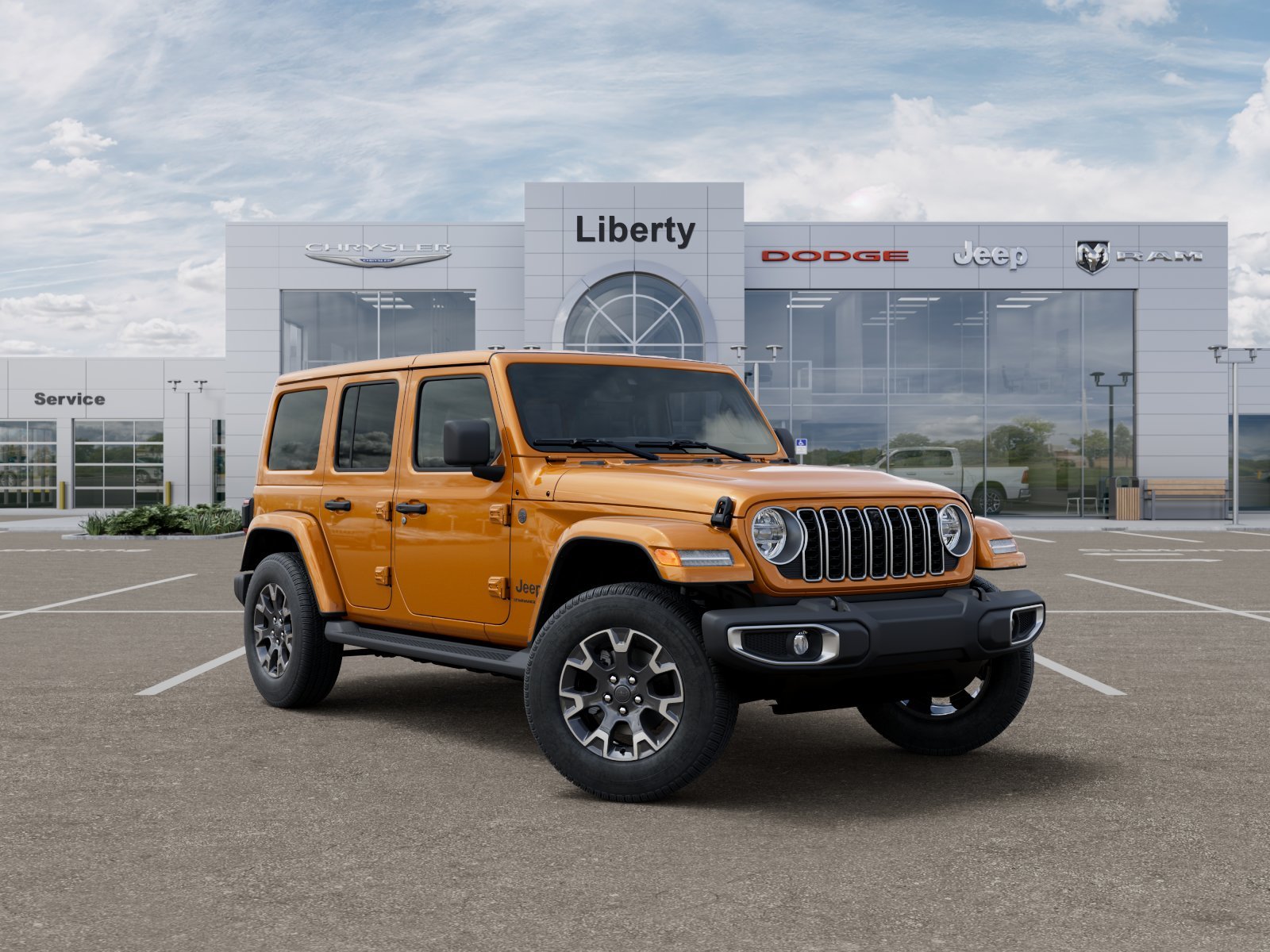 New 2026 Goldilocks Exterior Paint Jeep Sahara image 1