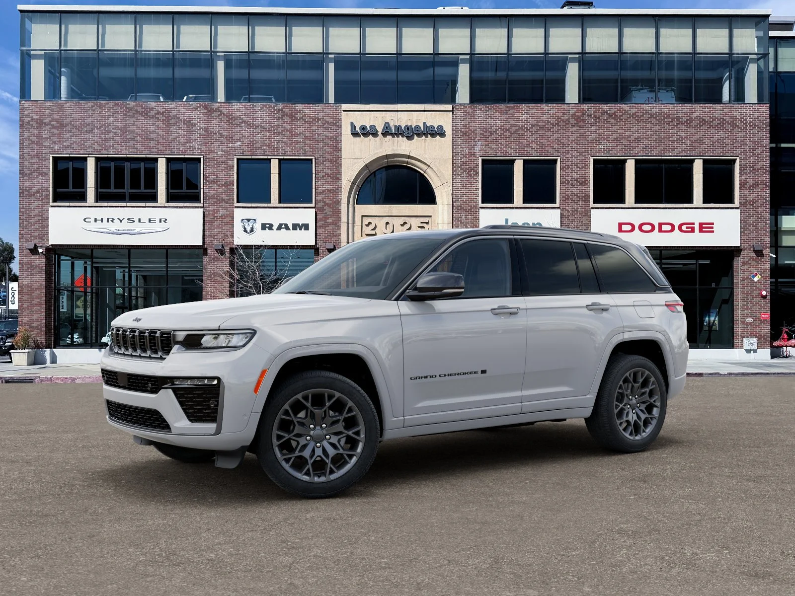 New 2026 Bright White Clear-Coat Exterior Paint Jeep Summit image 28