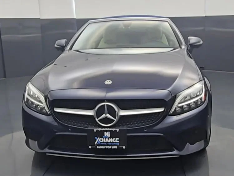 Used 2019 Blue Mercedes-Benz C 300 4MATIC® Cabriolet 2D image 4