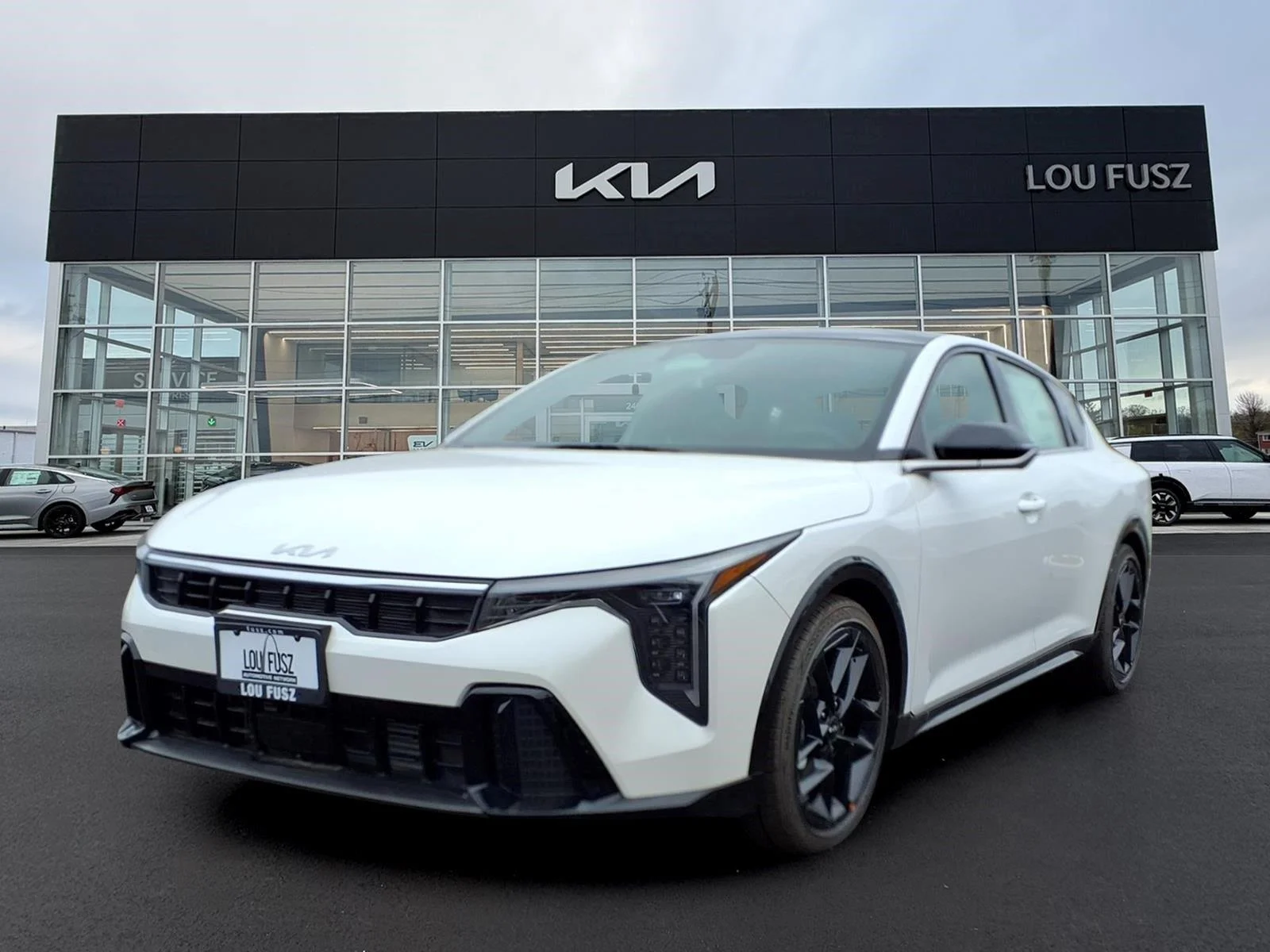New 2026 Snow White Pearl Kia GT-Line Turbo image 1