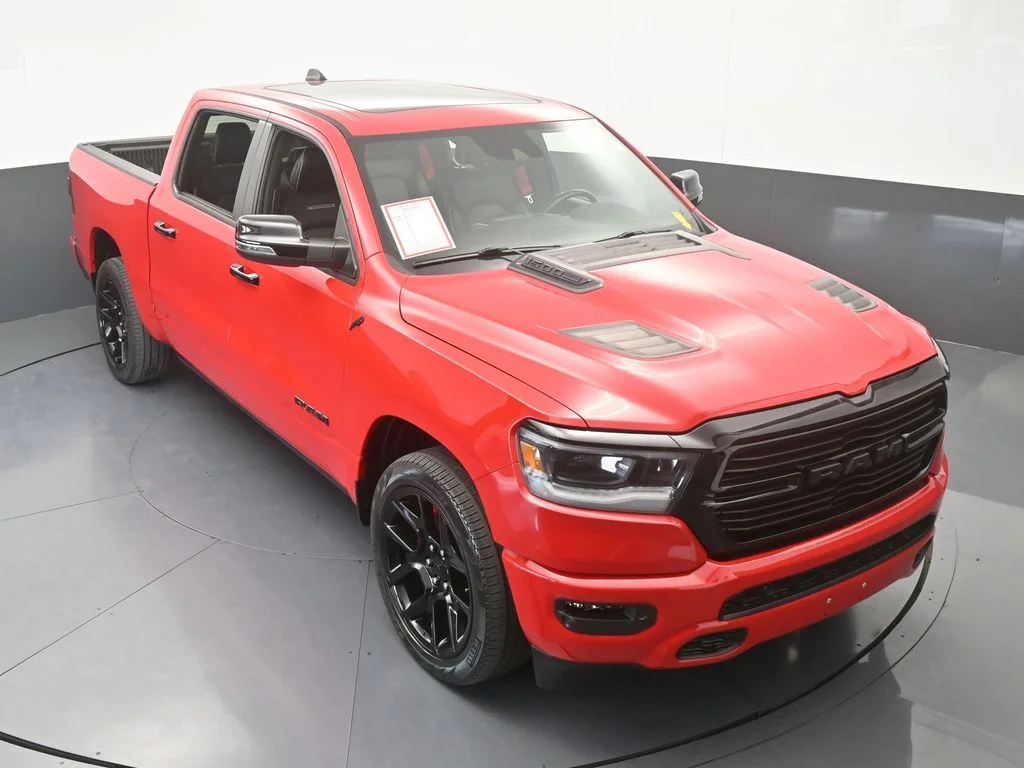 Used 2023 Flame Red Clearcoat Ram Laramie image 63