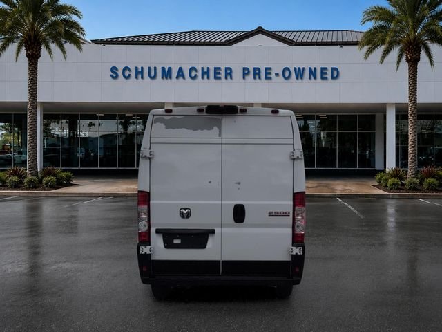 Used 2025 Bright White Clearcoat Ram High Roof image 6
