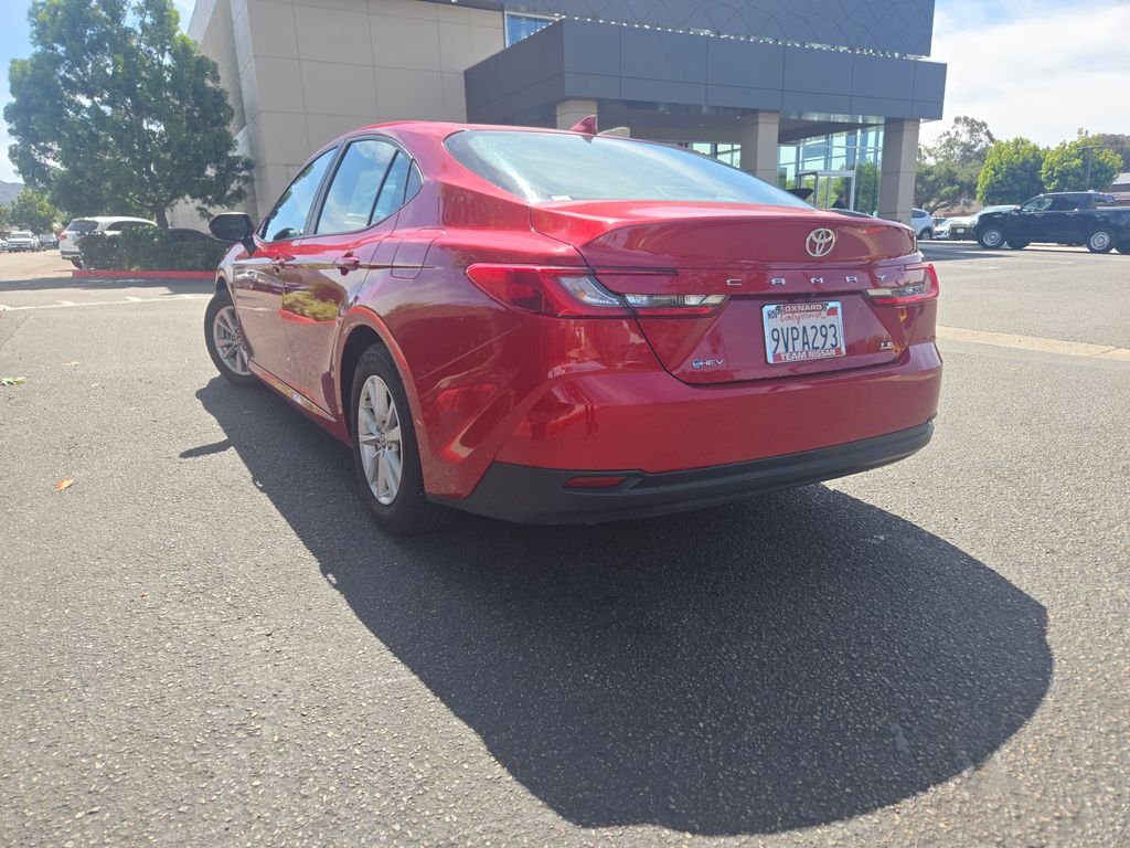 Used 2025 Red Toyota LE image 5