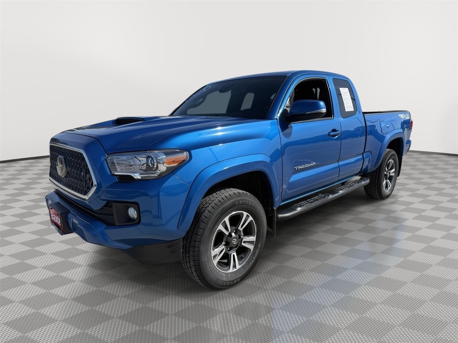 Used 2018 Blazing Blue Pearl Toyota TRD Sport image 3