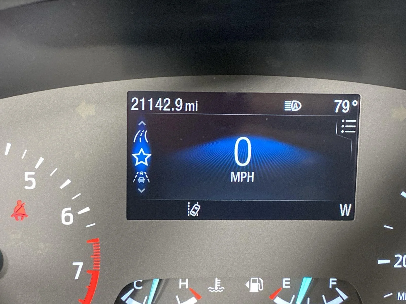 Used 2022 Iced Blue Silver Ford SE image 16