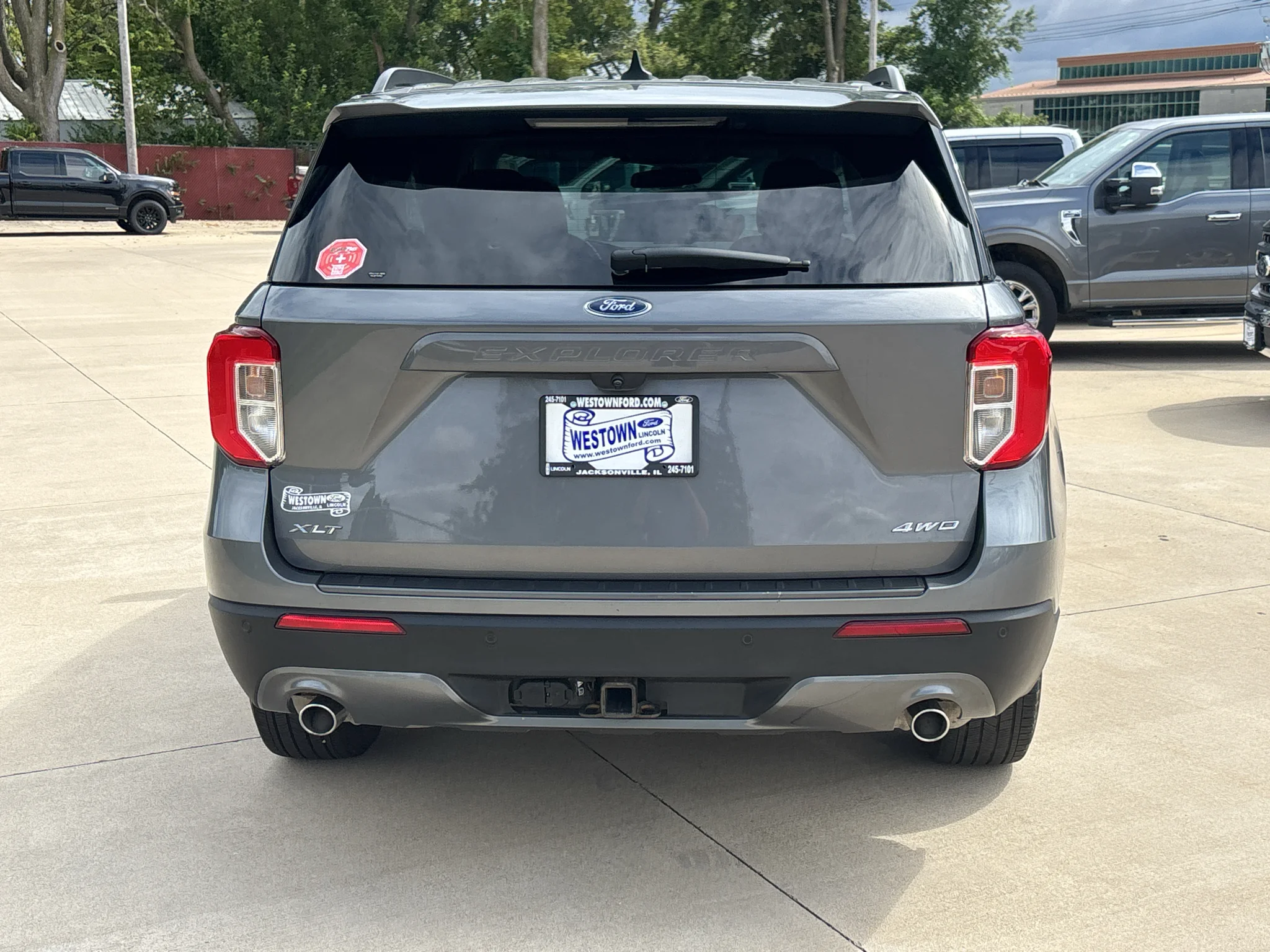 Used 2024 Carbonized Gray Metallic Ford XLT image 5