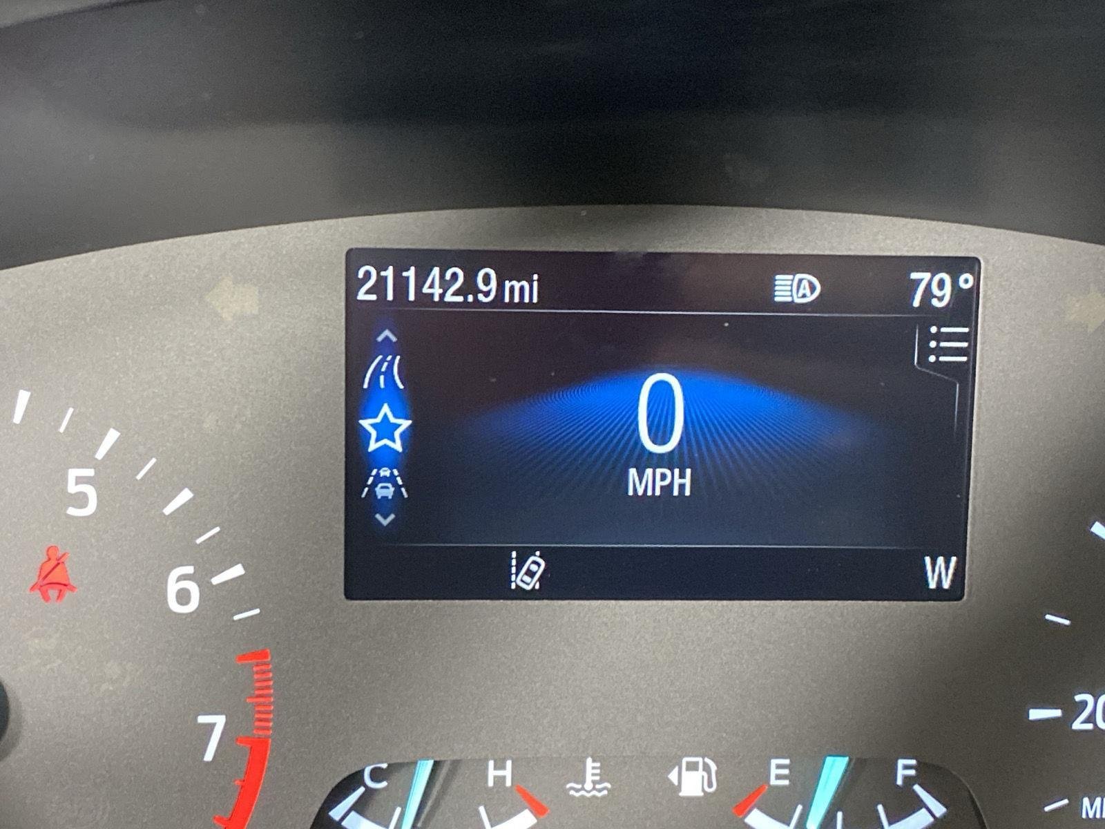 Used 2022 Iced Blue Silver Ford SE image 16