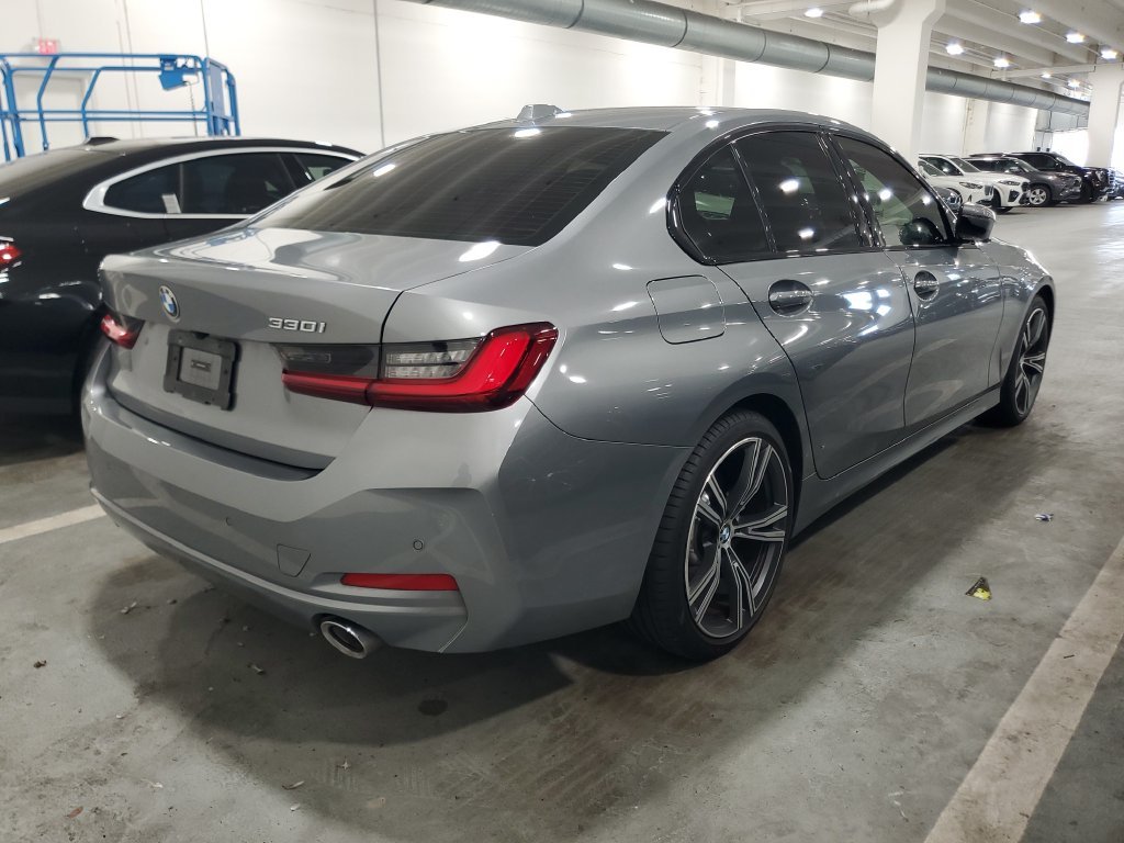 Certified Used 2023 Skyscraper Gray Metallic BMW 330i image 3