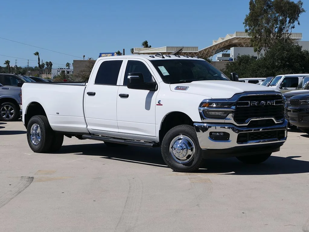 New 2026 Bright White Clear Coat RAM Tradesman Crew Cab 4x4 8
