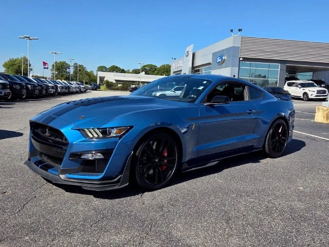 Used 2020 Blue Ford Shelby GT500 image 3