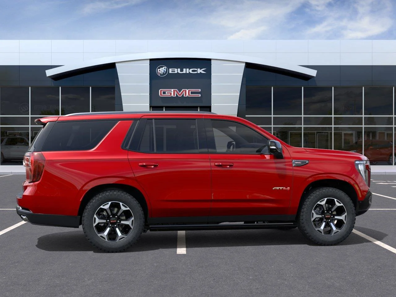 New 2026 Volcanic Red Tintcoat GMC AT4 image 5