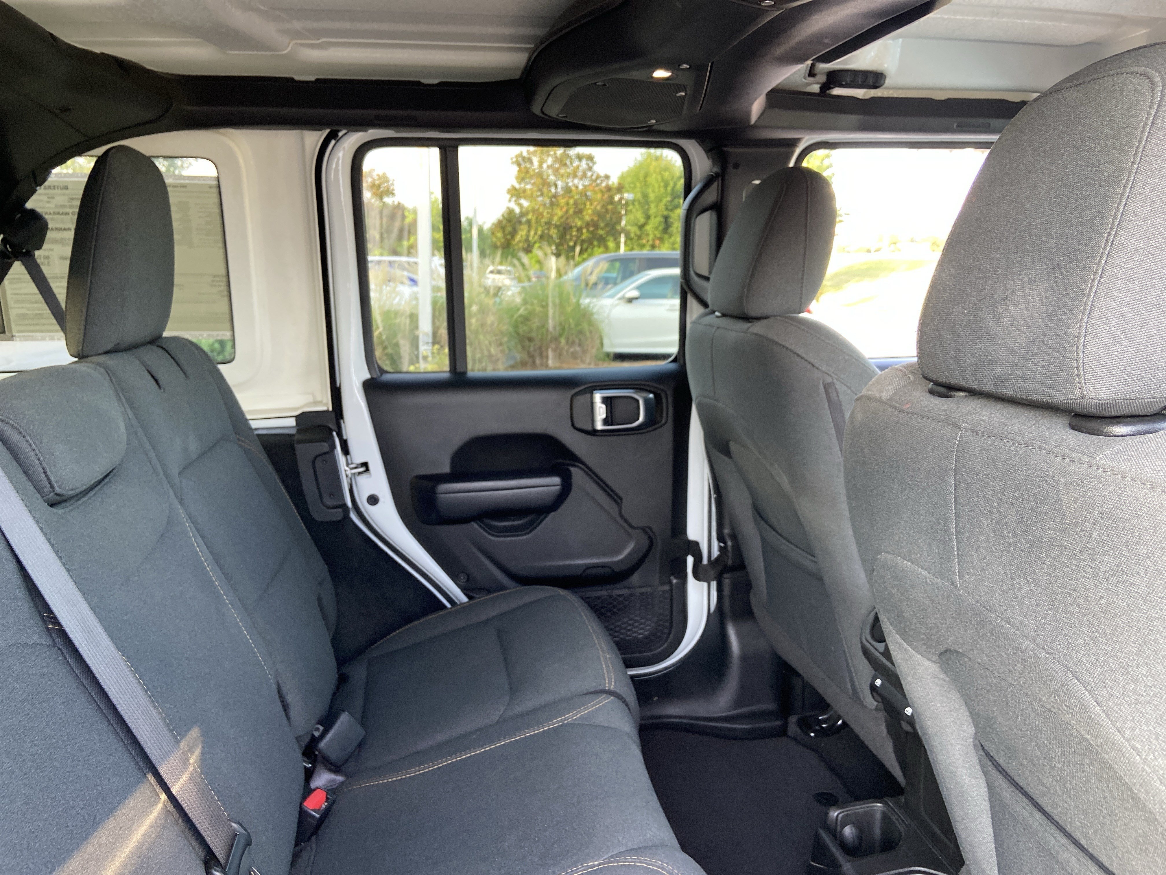 Used 2024 Bright White Clearcoat Jeep Sport S image 21