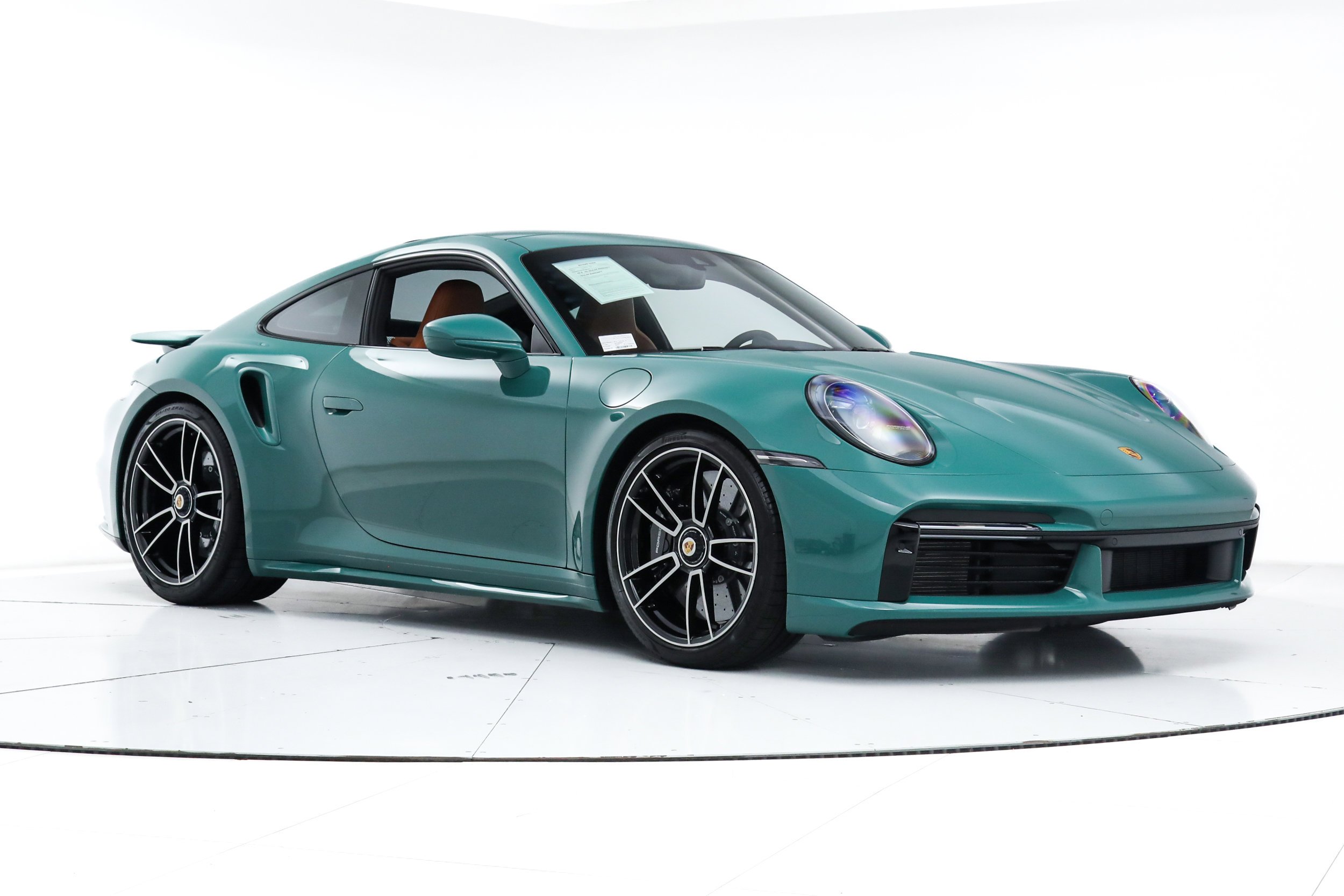 Used 2023 Green Porsche Turbo S Coupe image 7