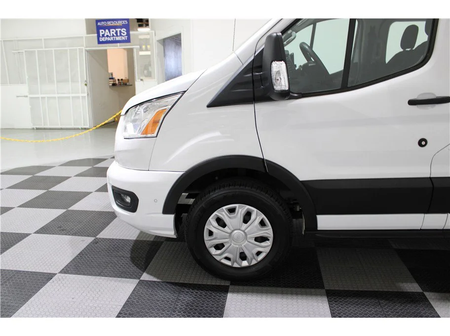 Used 2021 White Ford XLT w/Low Roof Van 3D image 9