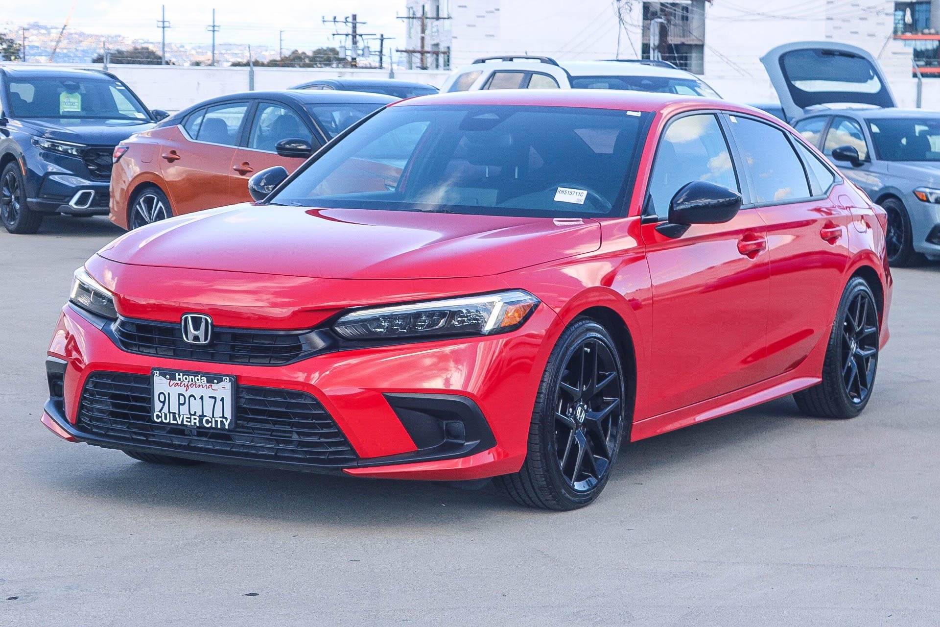 Certified Used 2024 Rallye Red Honda 2.0L 4D SPORT image 30