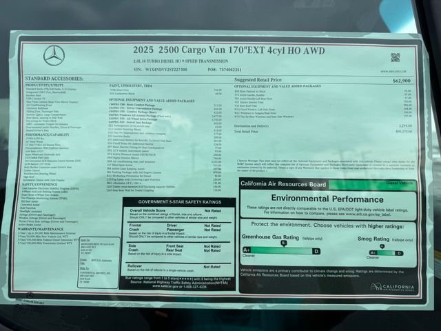 2025 Mercedes-Benz Sprinter Cargo Van Base - Photo 45