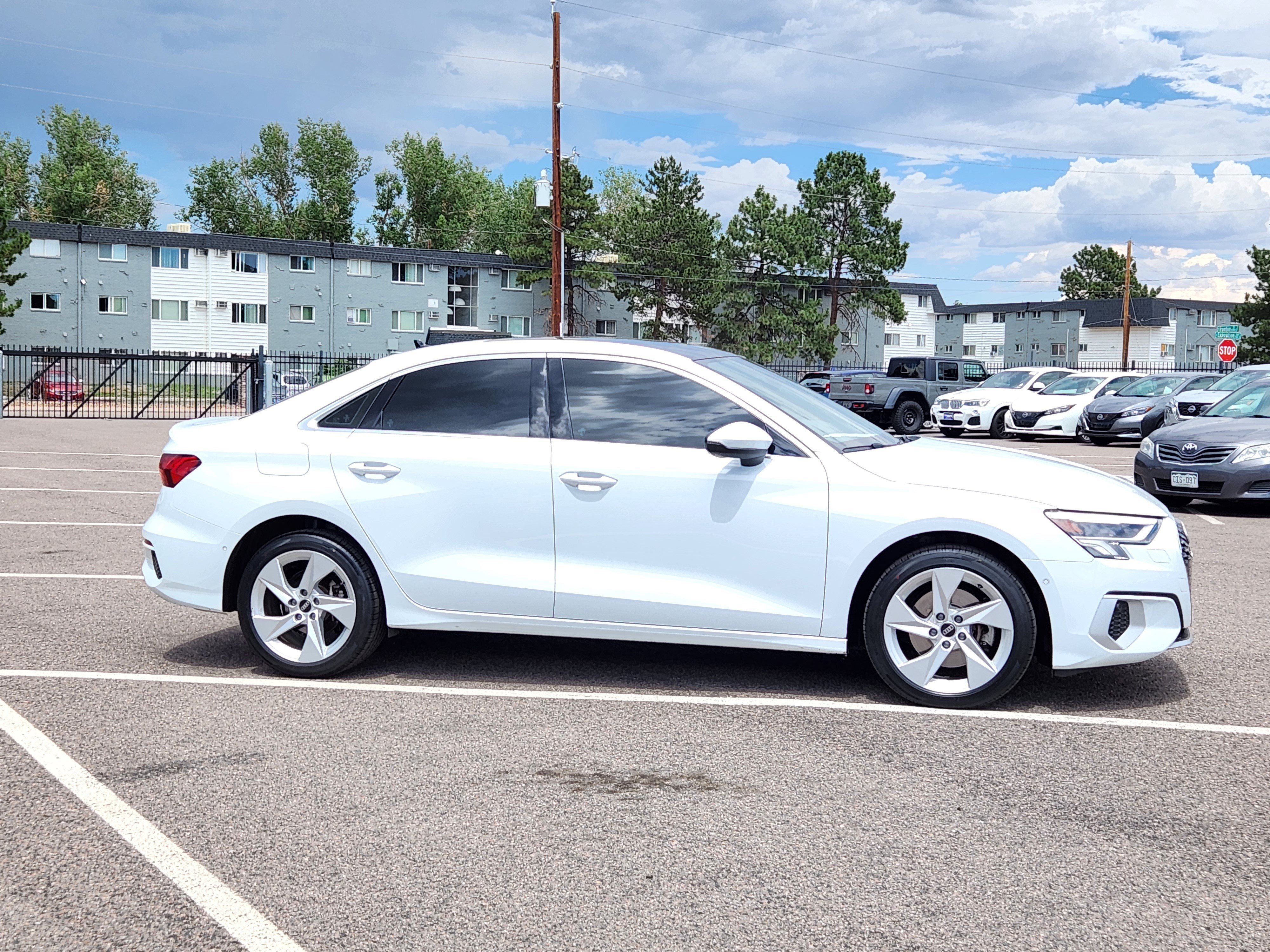 Used 2023 White Audi 40 Premium image 4