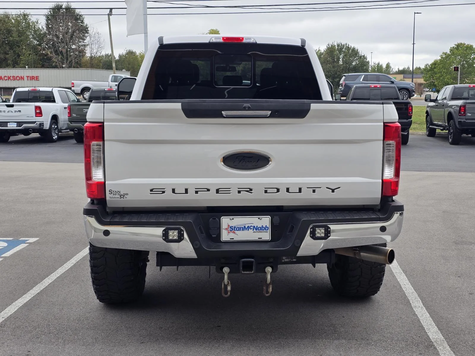 Used 2019 Oxford White Ford LARIAT image 6