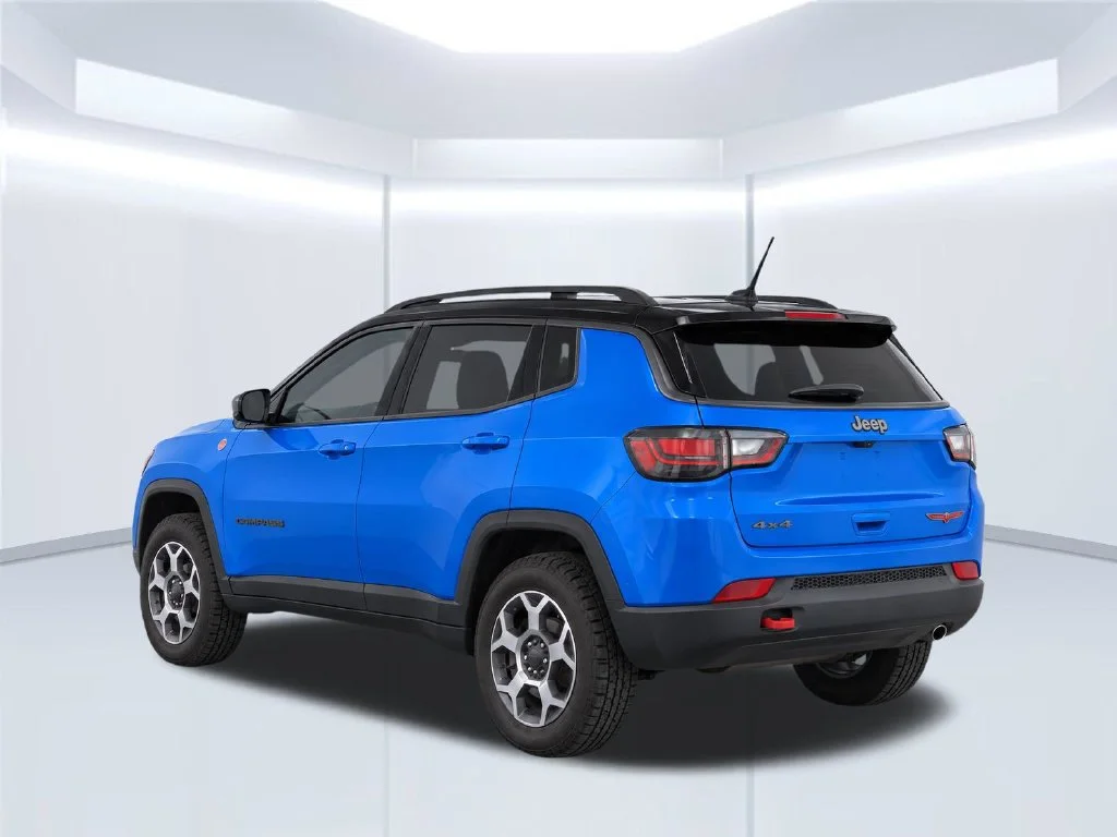Used 2022 Blue Jeep Trailhawk image 4