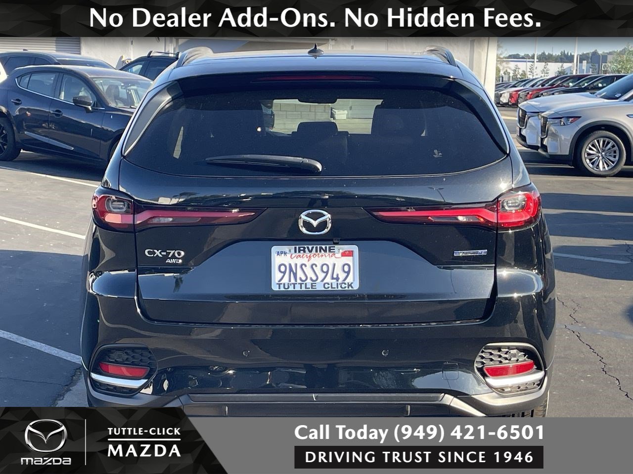 Used 2025 Jet Black Mica Mazda Premium Package image 7