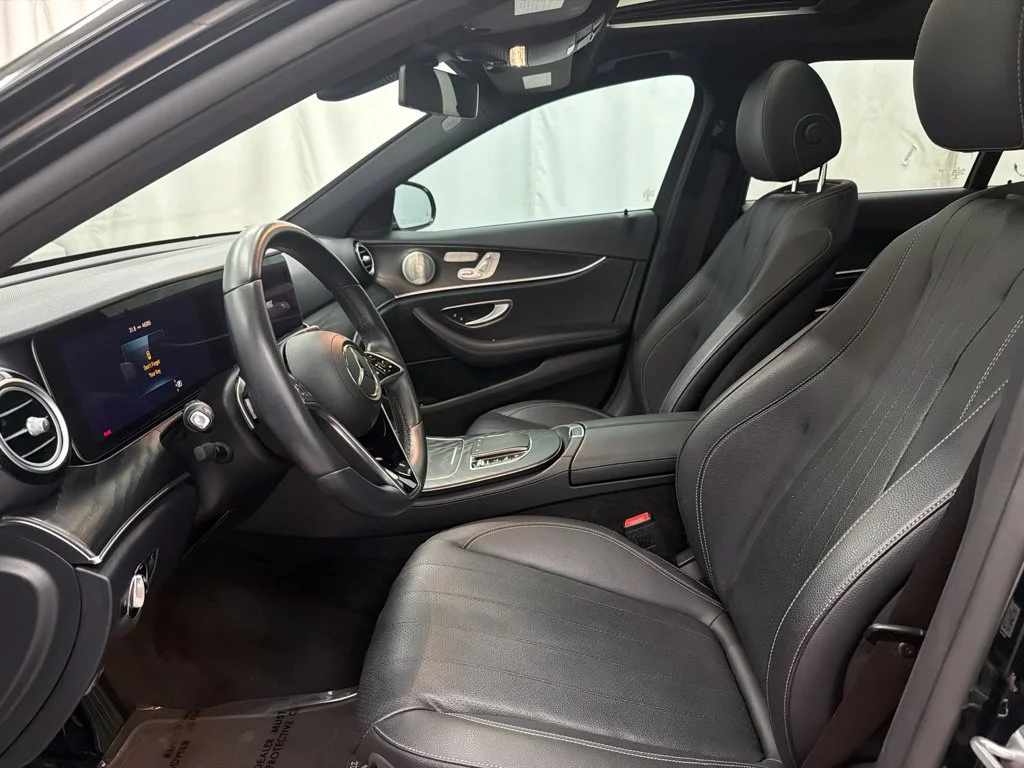 Certified Used 2022 Black Mercedes-Benz E 350 image 13